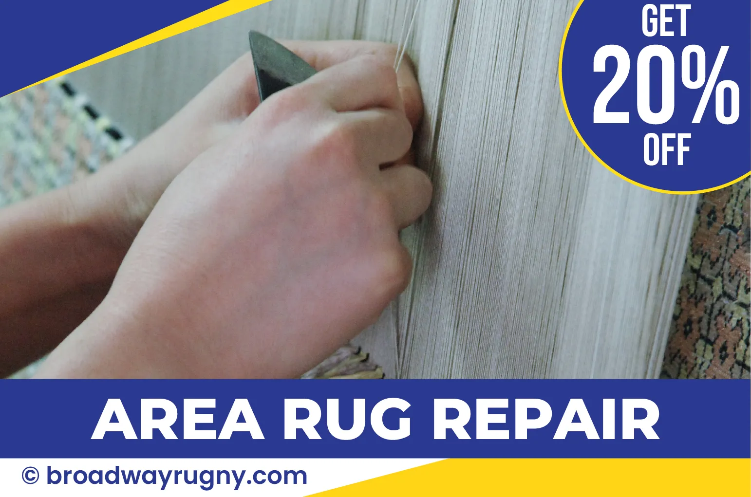 AREA RUG REPAIR